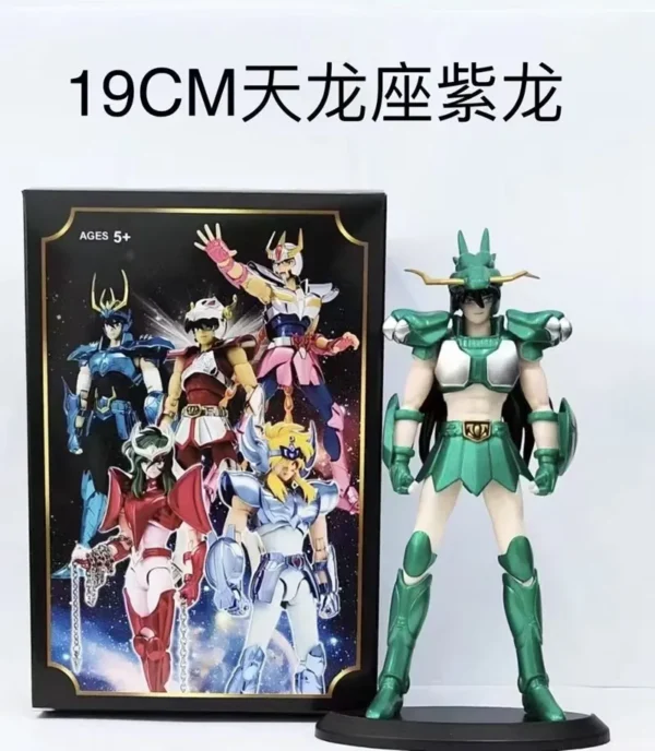 19cm Anime Dark Saint Seiya Figure Phoenix Ikki Hyoga Seiya Shiryu Action Figures Box Figure Collection Decoration Toys Hobbies - Image 9