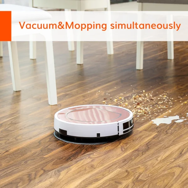 ILIFE  V7s Plus Vacuum Cleaner Robot ,120mins Automatic Charging,Home Appliance,For Sweeping Mopping Smart Home Clean - Image 5