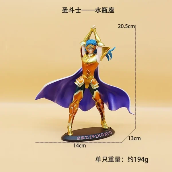 19cm Anime Dark Saint Seiya Figure Phoenix Ikki Hyoga Seiya Shiryu Action Figures Box Figure Collection Decoration Toys Hobbies - Image 13