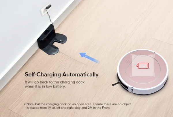 ILIFE  V7s Plus Vacuum Cleaner Robot ,120mins Automatic Charging,Home Appliance,For Sweeping Mopping Smart Home Clean - Image 22