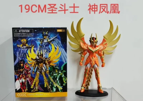 19cm Anime Dark Saint Seiya Figure Phoenix Ikki Hyoga Seiya Shiryu Action Figures Box Figure Collection Decoration Toys Hobbies - Image 28