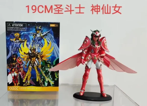 19cm Anime Dark Saint Seiya Figure Phoenix Ikki Hyoga Seiya Shiryu Action Figures Box Figure Collection Decoration Toys Hobbies - Image 32