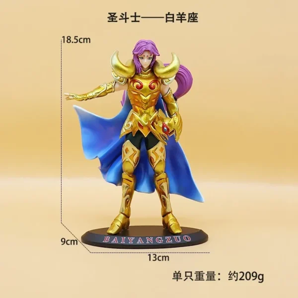 19cm Anime Dark Saint Seiya Figure Phoenix Ikki Hyoga Seiya Shiryu Action Figures Box Figure Collection Decoration Toys Hobbies - Image 15