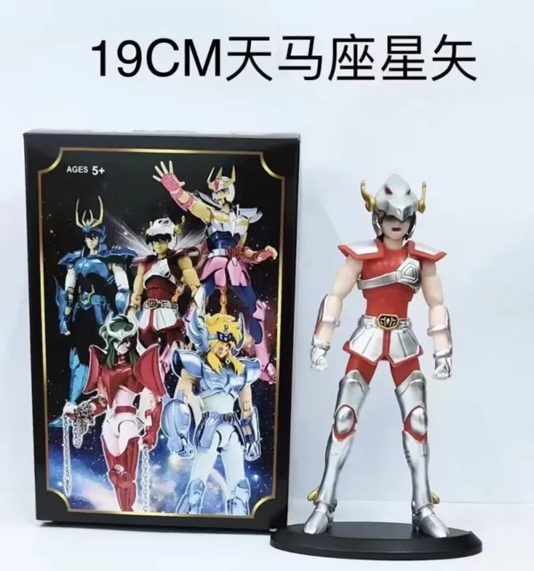 19cm Anime Dark Saint Seiya Figure Phoenix Ikki Hyoga Seiya Shiryu Action Figures Box Figure Collection Decoration Toys Hobbies - Image 8