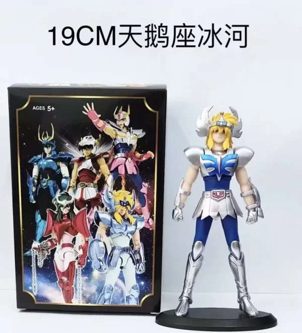 19cm Anime Dark Saint Seiya Figure Phoenix Ikki Hyoga Seiya Shiryu Action Figures Box Figure Collection Decoration Toys Hobbies - Image 10