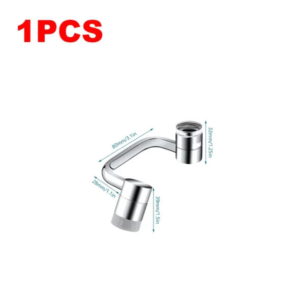 1-10PCS Extension Faucet Sprayer Head Sink-Aerator Water Tap Nozzle Faucet Extender Filter 1080° Rotatable Kitchen Accessories - Image 14